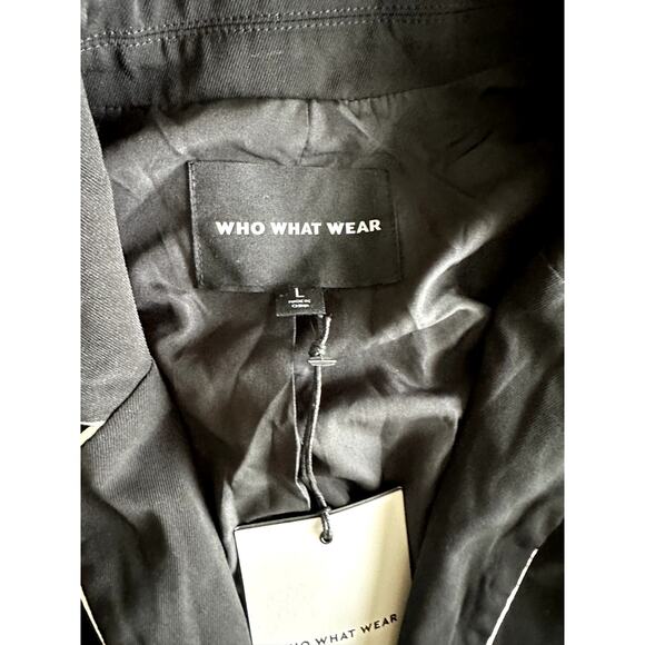 Who What Wear Sleeveless Blazer Vest Sz L - Picture 5 of 6